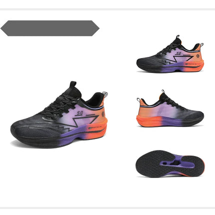 Zapatillas profesionales para correr CarbonBoard Marathon para hombre, deportivas, Tenis ligeros para mujer, cómodas zapatillas deportivas antideslizantes