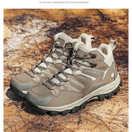 Botas de entrenamiento táctico mejoradas para hombre, zapatos de senderismo antideslizantes de respuesta rápida para acampar al aire libre, zapatos deportivos informales, zapatos de senderismo para mujer