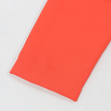 Conjunto de chaqueta larga X de manga larga para mujer, abrigo + traje de pantalón largo, ropa de calle de primavera 2025, conjunto de dos piezas, trajes de trabajo de África OL