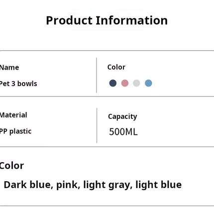Cuencos para mascotas con alimentador de agua, diseño de oreja inclinado, juego de cuencos para agua y comida para gatos con botella de agua por gravedad para protección del cuello, 3 en 1