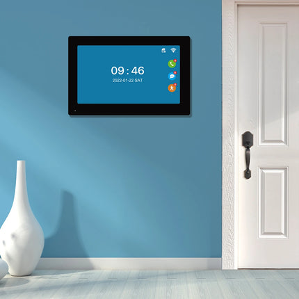 Sistema de timbre de vídeo inalámbrico Wifi, cámara de puerta de portero 1080P, pantalla táctil de 7 pulgadas, videoportero con tarjeta de 32GB para el hogar de 4 cables