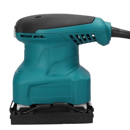 Lijadora orbital de 400W, amoladora de madera, pulidora eléctrica para coche, máquina lijadora multifuncional para encerado de Metal y madera