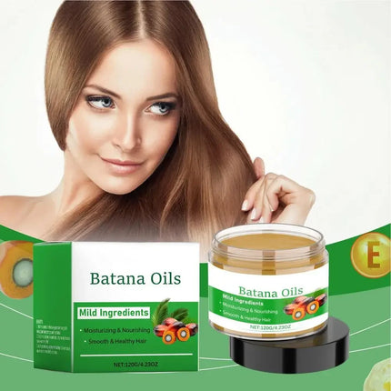 Batan aceite para el cabello acondicionador para el cabello nutritivo hidratante reparación fortalece las raíces acondicionador suavizante cuidado del cabello 120g