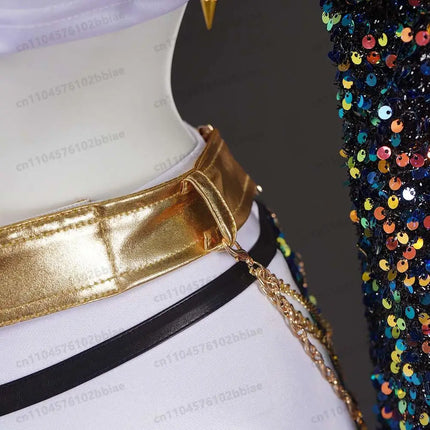 Disfraz de cazadores de demonios kpop para niños, disfraz de rumi para niñas, impresiones de rol de película, disfraces de Cosplay, disfraces de fiesta de Carnaval, conjunto Huntrix 2026