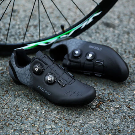 GL zapatos de ciclismo MTB tacos zapatos al aire libre bicicleta de montaña zapato de Pedal plano SPD transpirable velocidad de carreras calzado de bicicleta interior
