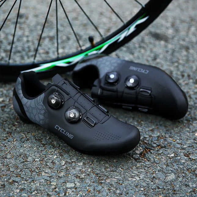 GL zapatos de ciclismo MTB tacos zapatos al aire libre bicicleta de montaña zapato de Pedal plano SPD transpirable velocidad de carreras calzado de bicicleta interior