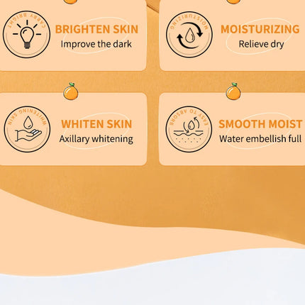 SADOER loción corporal con vitamina C, crema hidratante para el cuidado del cuerpo de las axilas, nutritiva, antisecado, cremas exfoliantes suaves y tiernas, cuidado de la piel