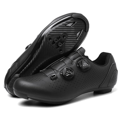 Zapatos de ciclismo MTB para hombre, zapatillas deportivas para bicicleta de montaña y carretera, zapatillas planas para ciclismo de velocidad, calzado plano para bicicleta de montaña, tacos SPD
