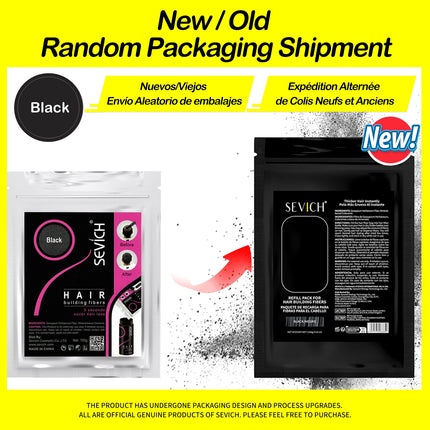 SEVICH fibra de cabello 100g queratina fibra de cabello en polvo espesante fibra de construcción de cabello Spray polvo de crecimiento instantáneo pérdida de cabello ocultar