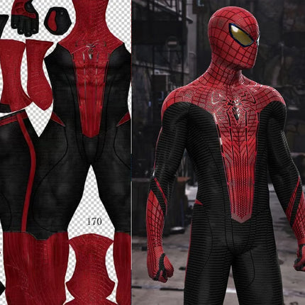 El increíble disfraz de Spiderman TASM 1, traje de superhéroe de LICRA Zentai, Garfield, increíbles trajes de araña, disfraz de Halloween