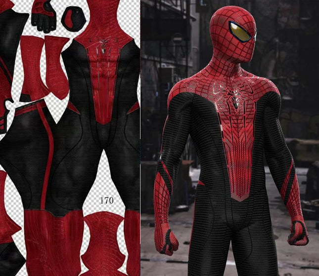 El increíble disfraz de Spiderman TASM 1, traje de superhéroe de LICRA Zentai, Garfield, increíbles trajes de araña, disfraz de Halloween