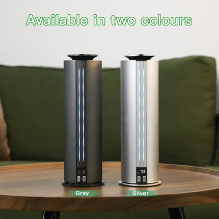 Nuevo tipo de poste, máquina difusora de Aroma de fragancia para el hogar con carga de batería, Bluetooth, WiFi, aplicación, purificador de aire y Perfume de 300m3, aceite aromático