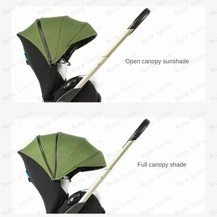 2025 NUEVO cochecito de bebé 4 en 1 carro asiento de coche cochecito de bebé multifuncional cochecitos plegables y portátiles de lujo