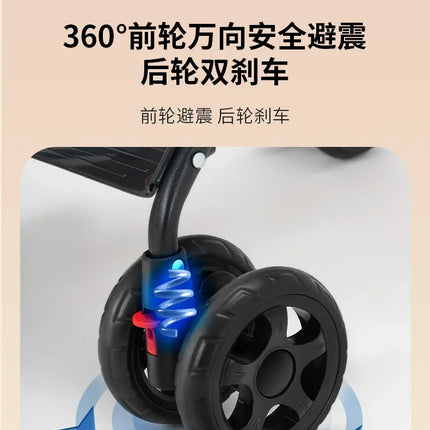 Cochecito para perros y gatos, cochecito de bebé de peluche para perros y gatos, ligero y plegable para perros pequeños al salir