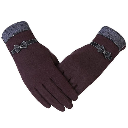 Nuevos Guantes Cálidos de Otoño e Invierno para Mujer – Térmicos, Suaves y Compatibles con Pantalla Táctil