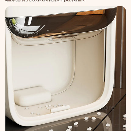 10KG Rice Storage Box Home with Lid Insect Proof Moisture Proof Rice Box Grain Sealed Jar Kitchen Container Storing Dry Grain