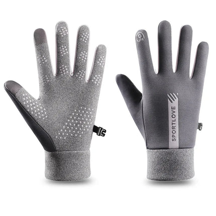 Guantes de invierno para mujer, ciclismo, bicicleta, forro polar térmico, resistencia al frío, viento, impermeable, cálidos, para correr al aire libre, esquiar