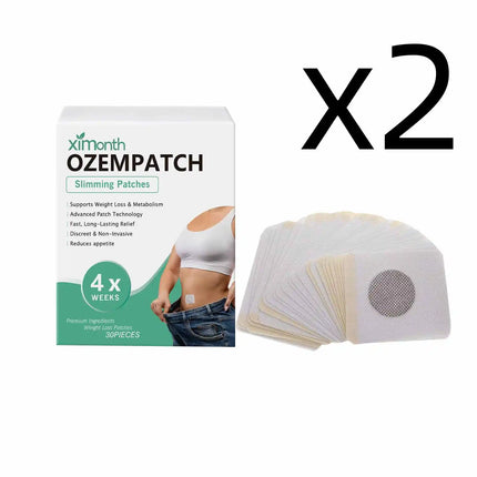 Parche de hierbas para el ombligo, promueve el metabolismo, quemar grasa, mejorar la circulación gastrointestinal, elimina el edema, pegatinas de desintoxicación corporal