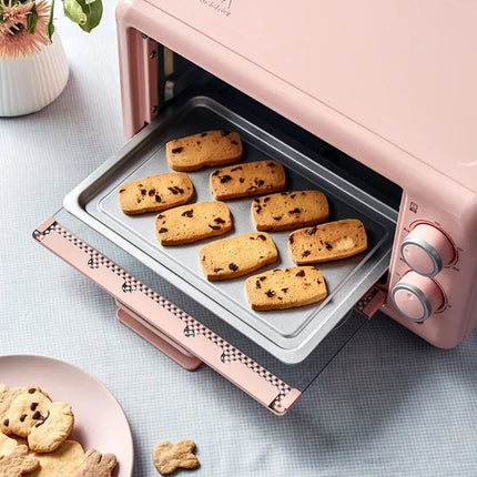 Mini Horno Eléctrico Little Bear DKX-D11B – 11L, Tostadora para Hogar, Color Rosa | Electrodoméstico de Cocina Compacto