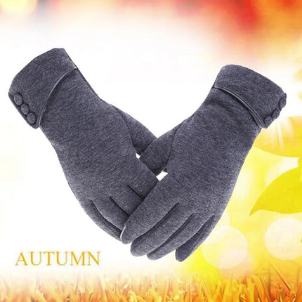 Nuevos Guantes Cálidos de Otoño e Invierno para Mujer – Térmicos, Suaves y Compatibles con Pantalla Táctil