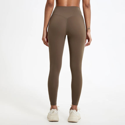 Hearuisavy-mallas de cintura alta de telas súper suaves, pantalones de Yoga para gimnasio de secado rápido, mallas de entrenamiento para correr, mallas deportivas de realce para mujer