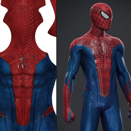 El increíble disfraz de Spiderman TASM 1, traje de superhéroe de LICRA Zentai, Garfield, increíbles trajes de araña, disfraz de Halloween