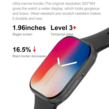 Nueva serie IW9 reloj 10 GPS Track reloj inteligente hombres mujer HD Bluetooth llamada impermeable deportes SmartWatch para Apple Android IOS