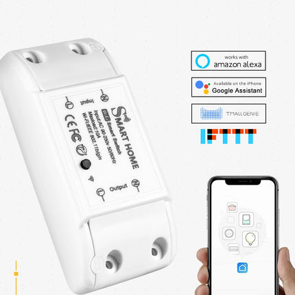 Interruptor Inteligente Tuya WiFi – Control de Luz Inalámbrico con App, Voz y Temporizador