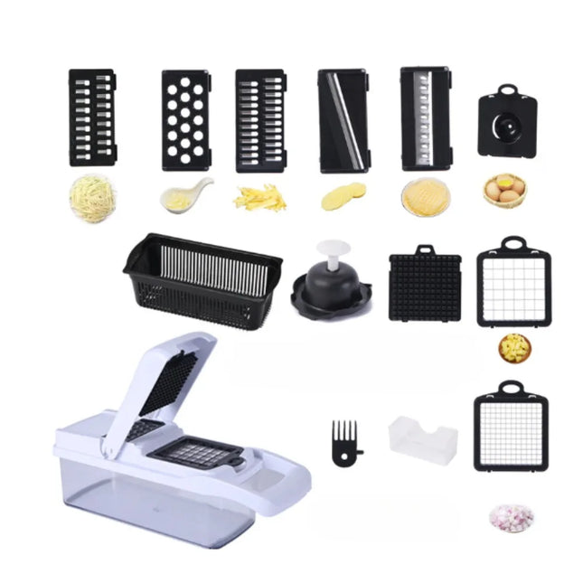 2025 New Grate Food Chopper Vegetable Slicer Kitchen Items Multifunctional Dicer Cut Vegetable Chopper Handle Food