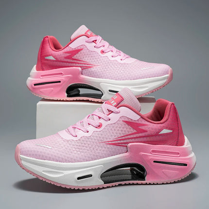 Zapatillas para correr Air Cushion especialidad maratón hombres deportes transpirables ligeros mujeres cómodas zapatillas deportivas antideslizantes ﻿