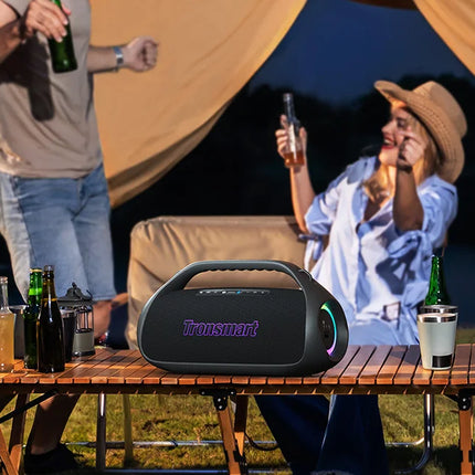 Tronsmart Bang 2 Bocina Bluetooth de 90 W con claridad de 2,1 canales, 26 horas de reproducción, audio claro de 105 dB, altavoces Snyc 100