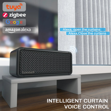 Motor de Cortina Inteligente Mini Tuya Zigbee – Control Automático y Compatible con Alexa y Google