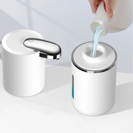 Dispensador Automático de Jabón sin Contacto de 380 ml – Sensor Infrarrojo y Carga USB para Baño y Cocina