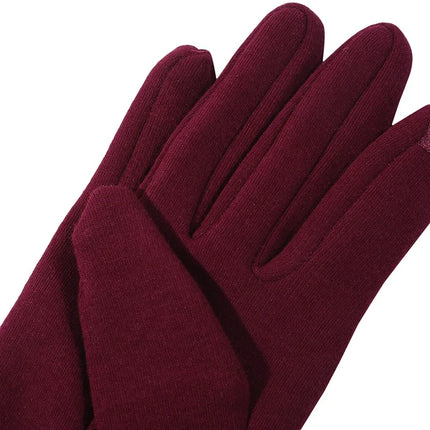 Nuevos Guantes Cálidos de Otoño e Invierno para Mujer – Térmicos, Suaves y Compatibles con Pantalla Táctil