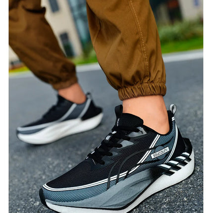 Zapatillas para correr para hombre, tabla de carbono, deportes especiales para maratón, transpirables, ligeras, cómodas zapatillas deportivas antideslizantes para mujer