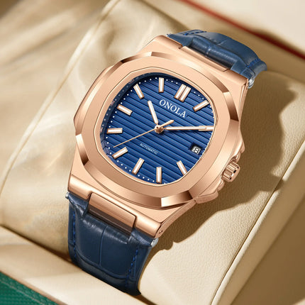 Reloj Mecánico Automático ONOLA para Hombre – Elegancia, Precisión y Resistencia