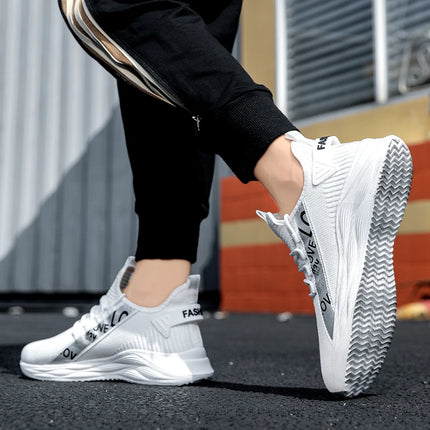 Zapatos deportivos informales para hombre, zapatillas para correr ligeras y transpirables para exteriores, zapatillas de deporte de moda Unisex, zapatos para parejas