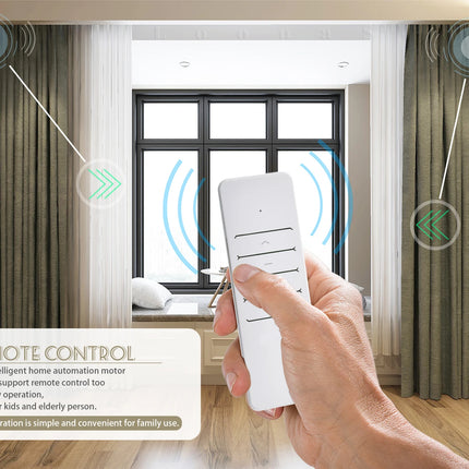 Motor de Cortina Inteligente Mini Tuya Zigbee – Control Automático y Compatible con Alexa y Google