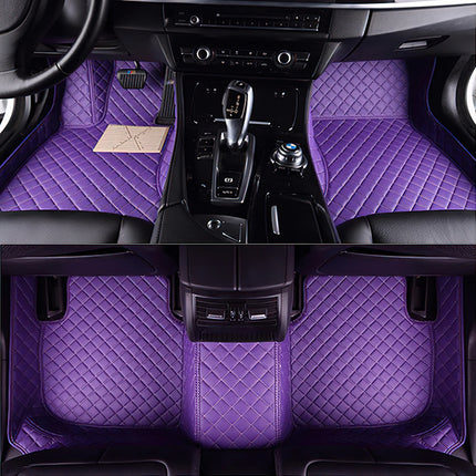 Alfombrillas de Coche de Cuero para SEAT Ibiza Mk3 6L (2002-2008) – Alfombrillas para Pies de Vehículo, Protección Duradera y Estilo Elegante