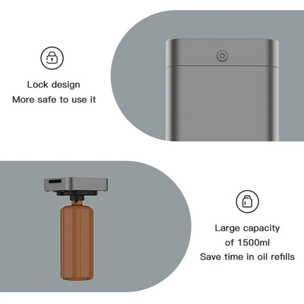 Máquina difusora de Aroma inteligente con WIFI y Bluetooth, difusor de fragancias de aceites esenciales de 1500ML, ambientador para el hogar, Oasis eléctrica para hoteles