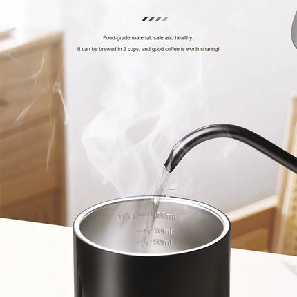 Cafetera eléctrica portátil de 20 BAR, molinillo de café 2 en 1, cafetera de viaje para coche y hogar, Camping al aire libre