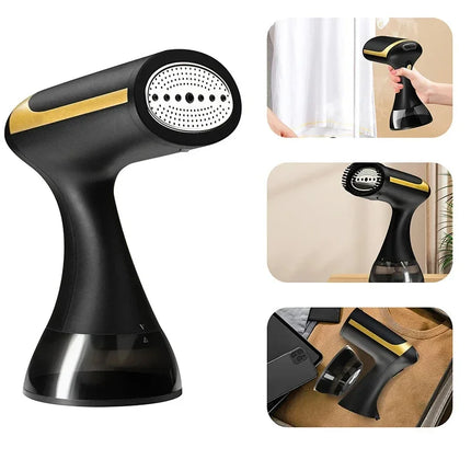 Máquina de planchar colgante portátil de 1500W, máquina de planchar manual, plancha de vapor para el hogar, plancha de vapor húmeda para ropa