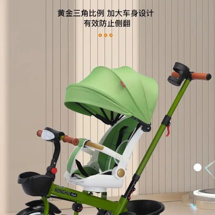 Nuevo Cochecito de bebé multifuncional 4 en 1 con cochecito de niño giratorio y reclinable de 1 a 6 años