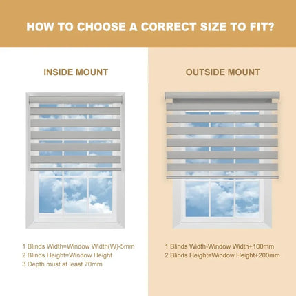 Precio de fábrica Tamaño personalizado Zebra Shades Día y noche Control inteligente Vertical Sheer Zebra Blind para Windows