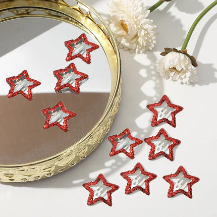 AWAYTR, 5 uds., pinzas para el cabello de estrella ahuecadas, horquillas a presión de estrella, tocado dulce, pasadores para el cabello, accesorios para el cabello para niñas, Dropship