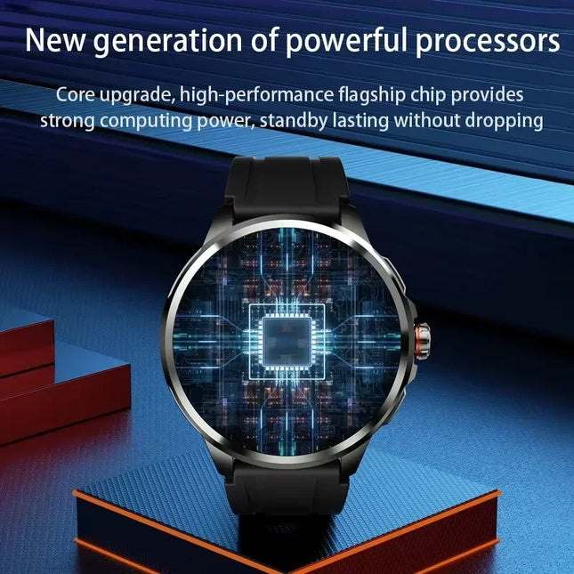 2025 nuevo reloj inteligente H99 5G red Global pantalla de 1,95 pulgadas Google Play Store juego Video soporte GPS WiFi posicionamiento Dual