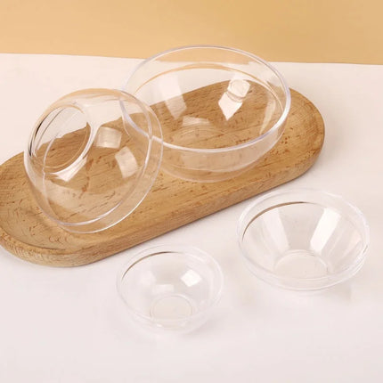 10/5/3/1 Uds. Cuenco para mezclar mascarilla Facial, juego de cuencos de aceite acrílico, aplicador de cepillo para mezclar barro Facial, herramientas para el cuidado de la piel DIY para salón de belleza