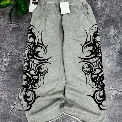 2025 retro doble cintura rebordear bordado jeans y2K hombres mujeres calle alta hip hop moda casual pareja pantalones vaqueros de pierna ancha