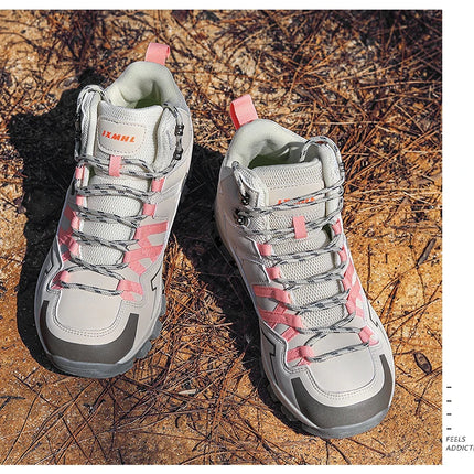 Botas de entrenamiento táctico mejoradas para hombre, zapatos de senderismo antideslizantes de respuesta rápida para acampar al aire libre, zapatos deportivos informales, zapatos de senderismo para mujer