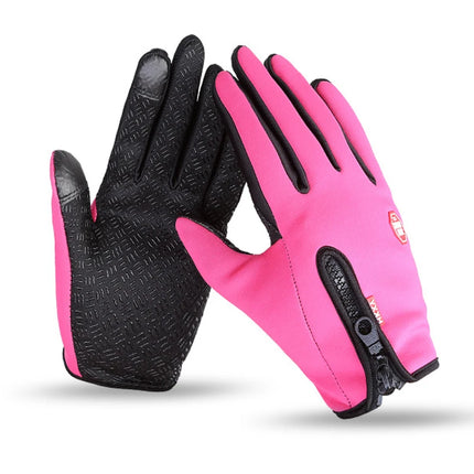 Guantes Cálidos Impermeables de Invierno – A Prueba de Viento y con Pantalla Táctil para Hombres y Mujeres